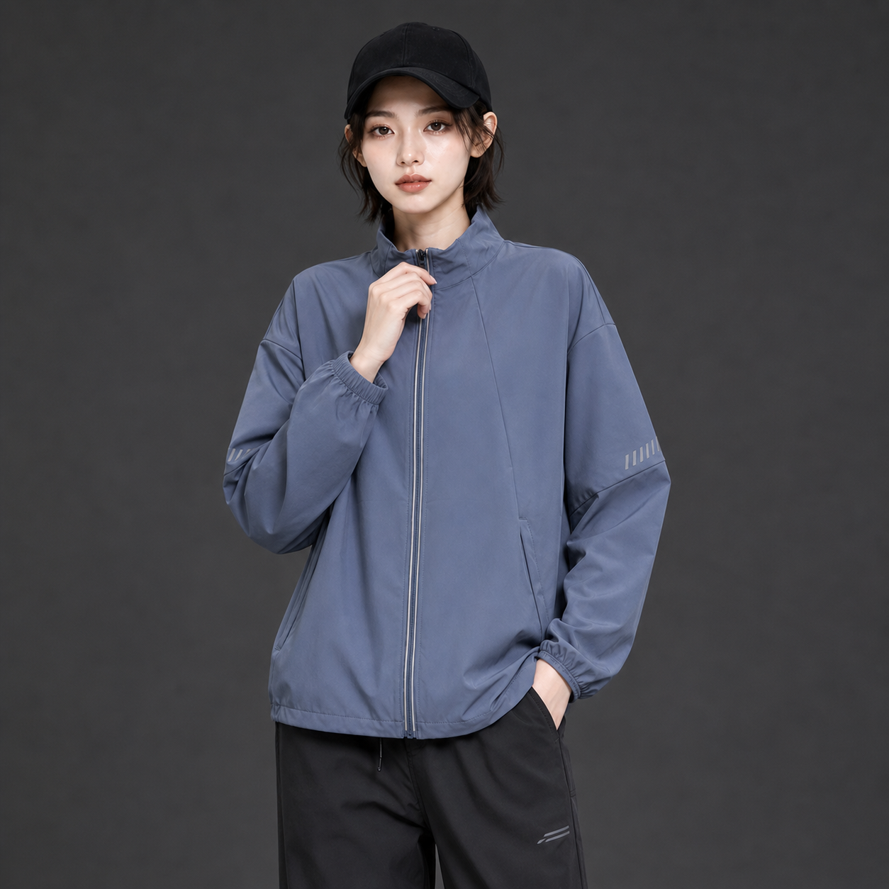 【轻量防晒】迪平替户外轻量化跑步皮肤衣男女3M反光弹力运动外套