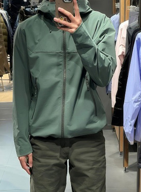 BP自制小太阳平替M8软壳衣防风防泼水弹力连帽冲锋衣轻量透气夹克