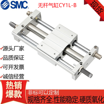SMC型磁偶式无杆气缸CY1L可定制