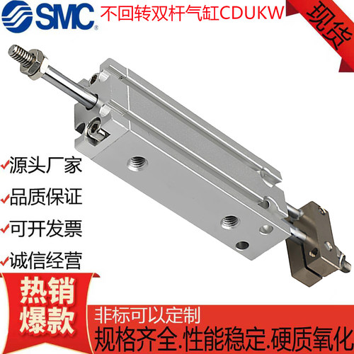 SMC型杆不回转双杆气缸CDUKW