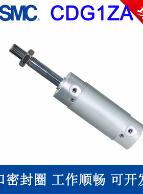 SMC迷你气缸CG1ZA20/CDG1ZA25/32/40/50/63/100/25-50-100-150-FZ