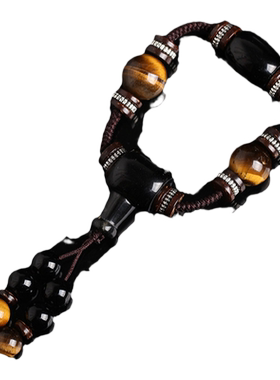 南红佛头蜜蜡小文玩手串