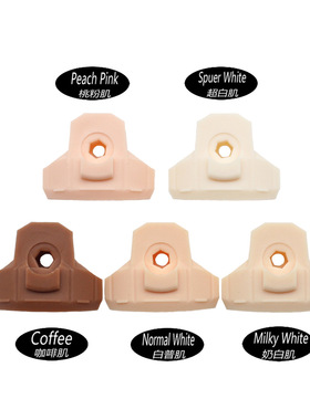 新款关节OB11cu-poche综合专用12白脸链接支架头部人面娃娃土人