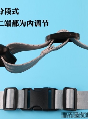 银灰色多功能家用手推车绑带安全带座椅防摔宝宝防摔宝宝椅