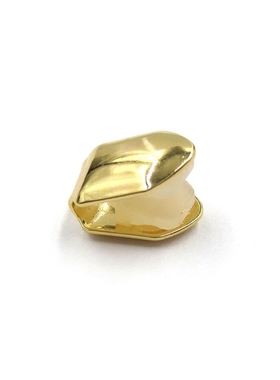 grillz单颗镀金假牙套万圣节大金牙欧美嘻哈潮人男牙饰说唱hiphop