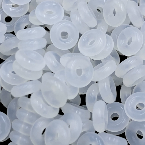 Прозрачное силиконовое ювелирное украшение, бусины из грецкого ореха, невидимый золотой нескользящий резиновый браслет