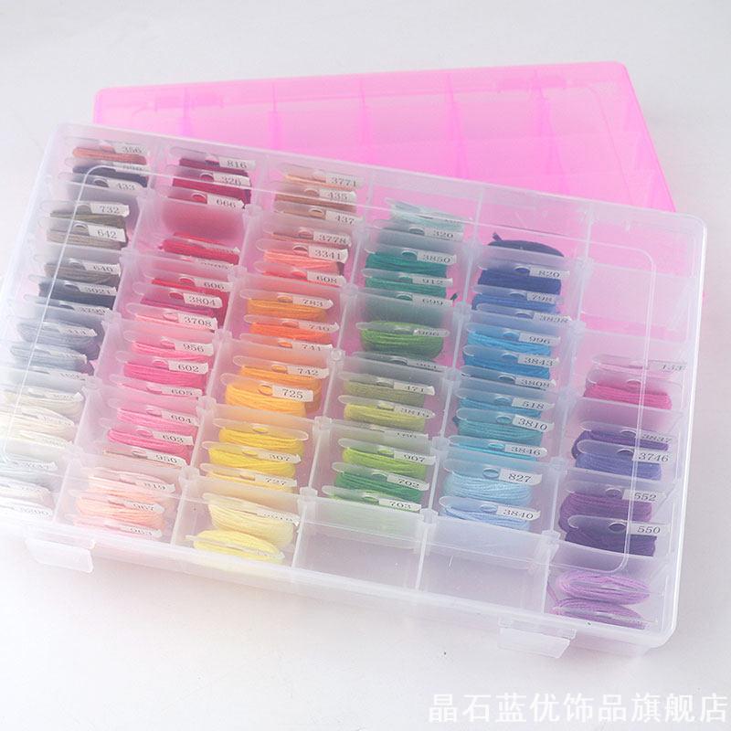 刺绣绕线器收纳缠花绣线盒子储物图片