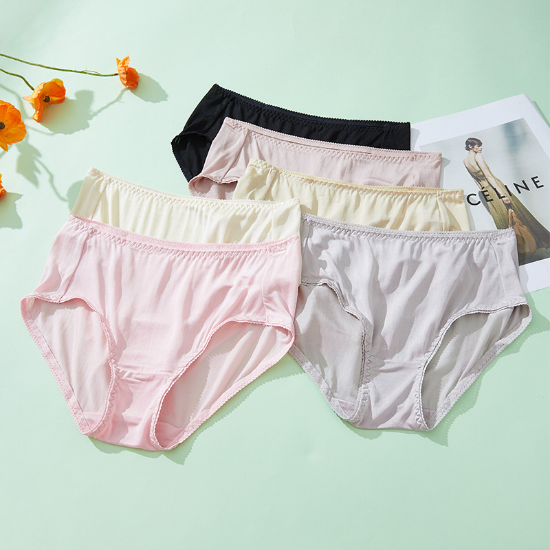 桑蚕丝三角天然基础款夏季裤头