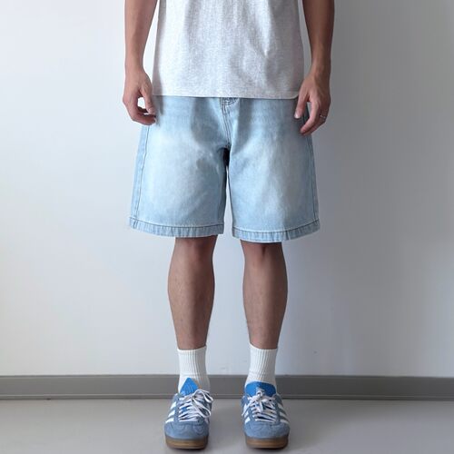 【阿XIAN】复古做旧牛仔短裤