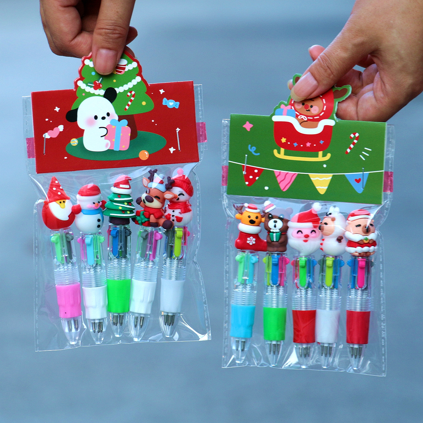 儿童圣诞伴手礼袋全班分享