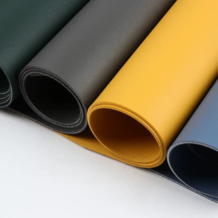 双面加厚1.6MM羊纹纳帕纹仿皮革家具同底同色革皮带沙发手工DIY