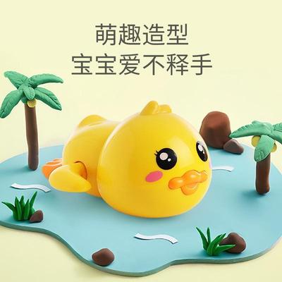 戏水玩具宝宝戏水玩具小鸭子游泳婴幼儿上链沐浴上链洗澡洗澡玩具