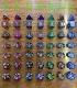 dice 多面骰 set dice骰子亚马逊 七件套星空版 polyhedron DND