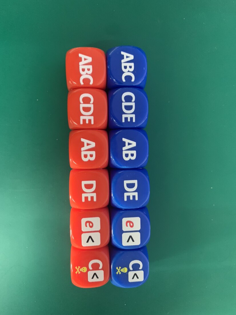 18mm彩印骰子定制加工自定义任何图案/用你女神男神头像DIY成礼物