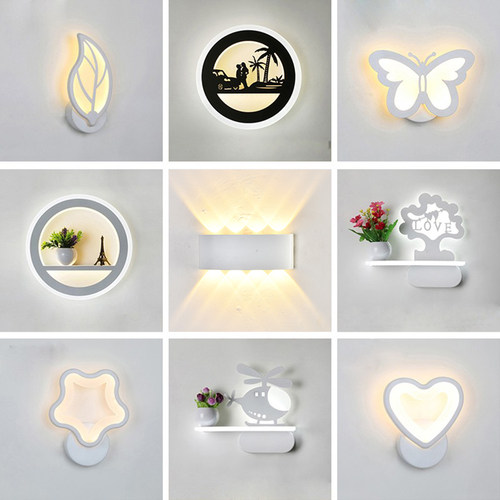 壁灯八八棒卧室现代装饰床头灯