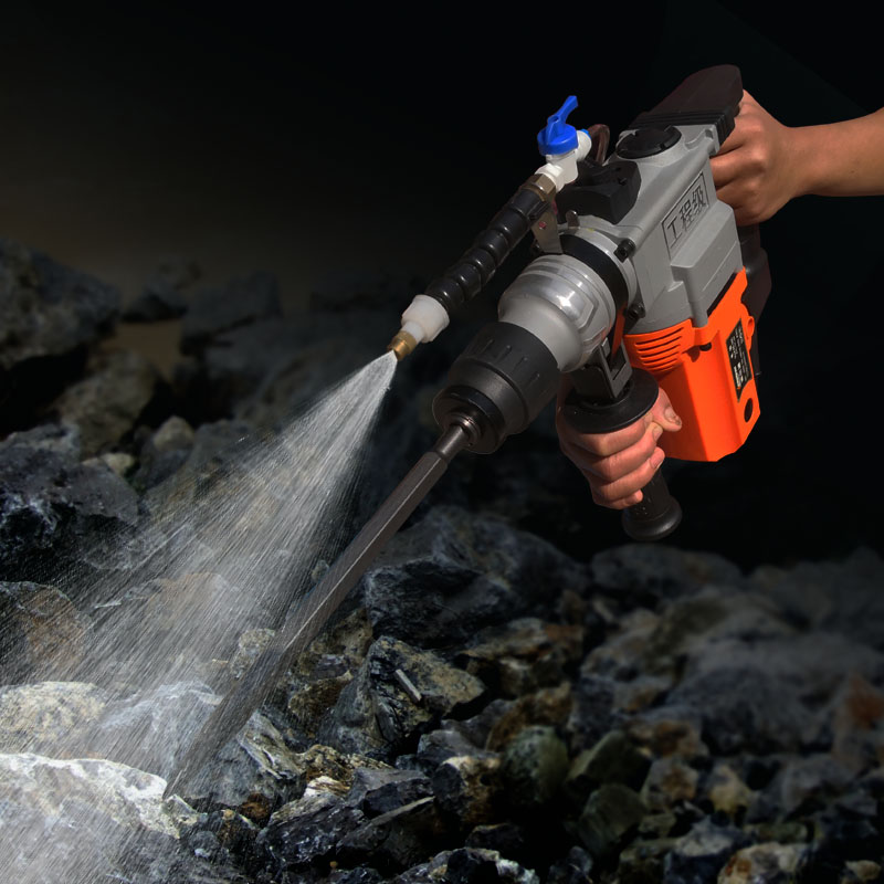 除尘器冲击钻喷水电钻喷雾电镐