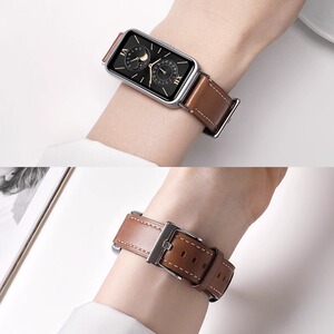 适用于Keep手环B5/B4真皮表带智能运动B4Lite皮质腕带keepb5男女通用时尚手环表链手环舒适防水替换带配件