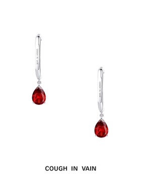 COUGH IN VAIN 旅人系列耳廓吊坠925银耳环