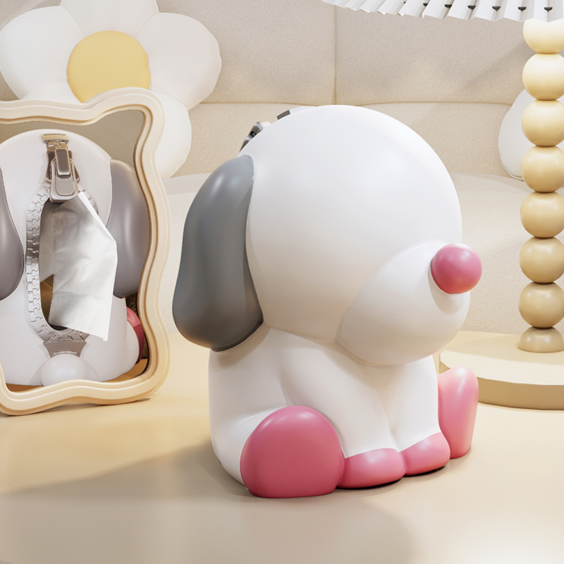 创意个性顽皮狗纸巾盒