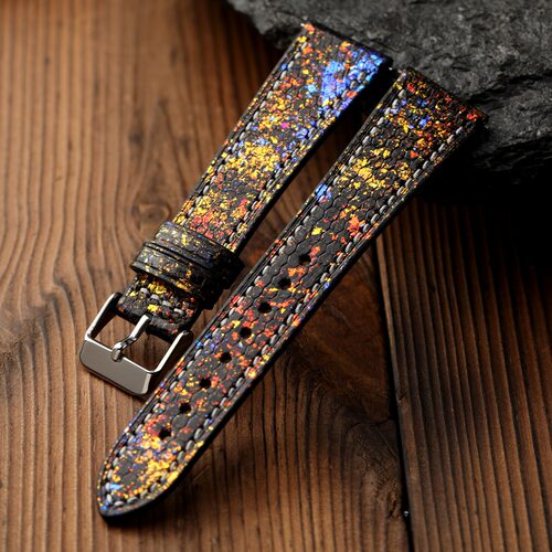 手工蛇皮表带20MM*16MM