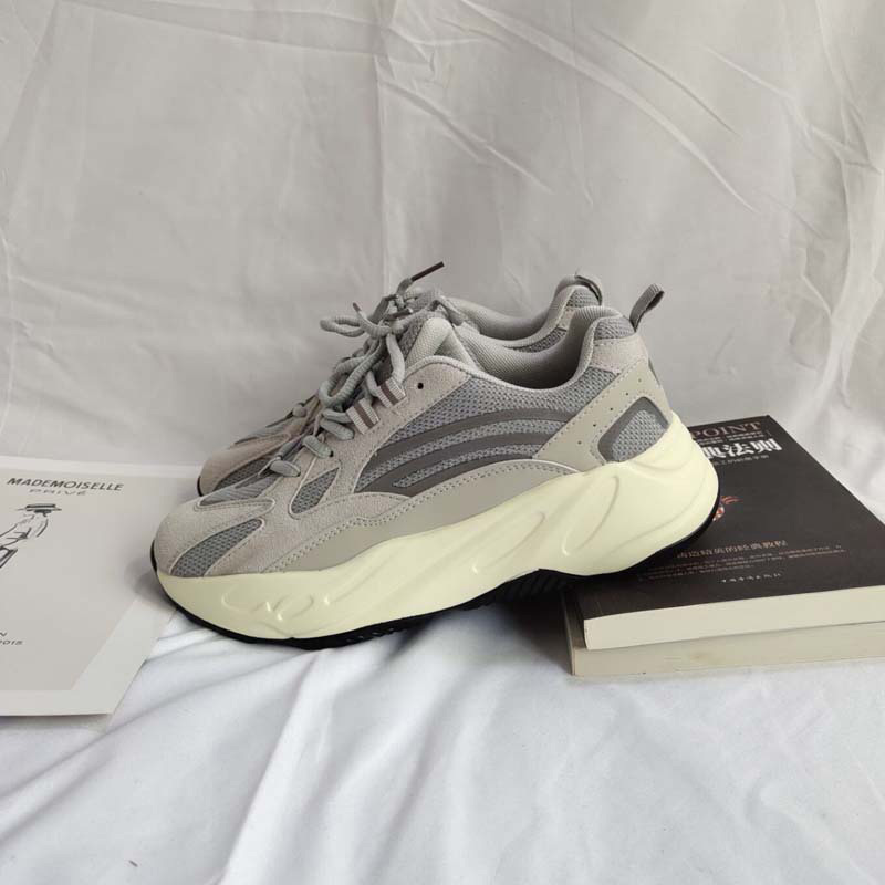 网面鞋男女老爹鞋反光情侣运动鞋