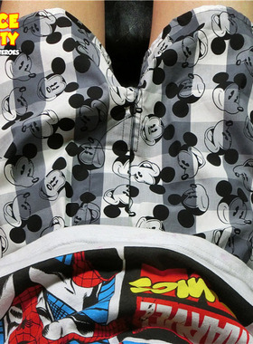 米奇卡通家居裤睡裤短裤