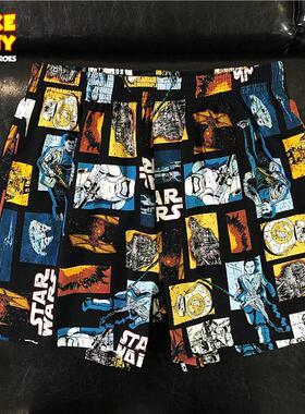 星球大战卡通家居裤睡裤短裤