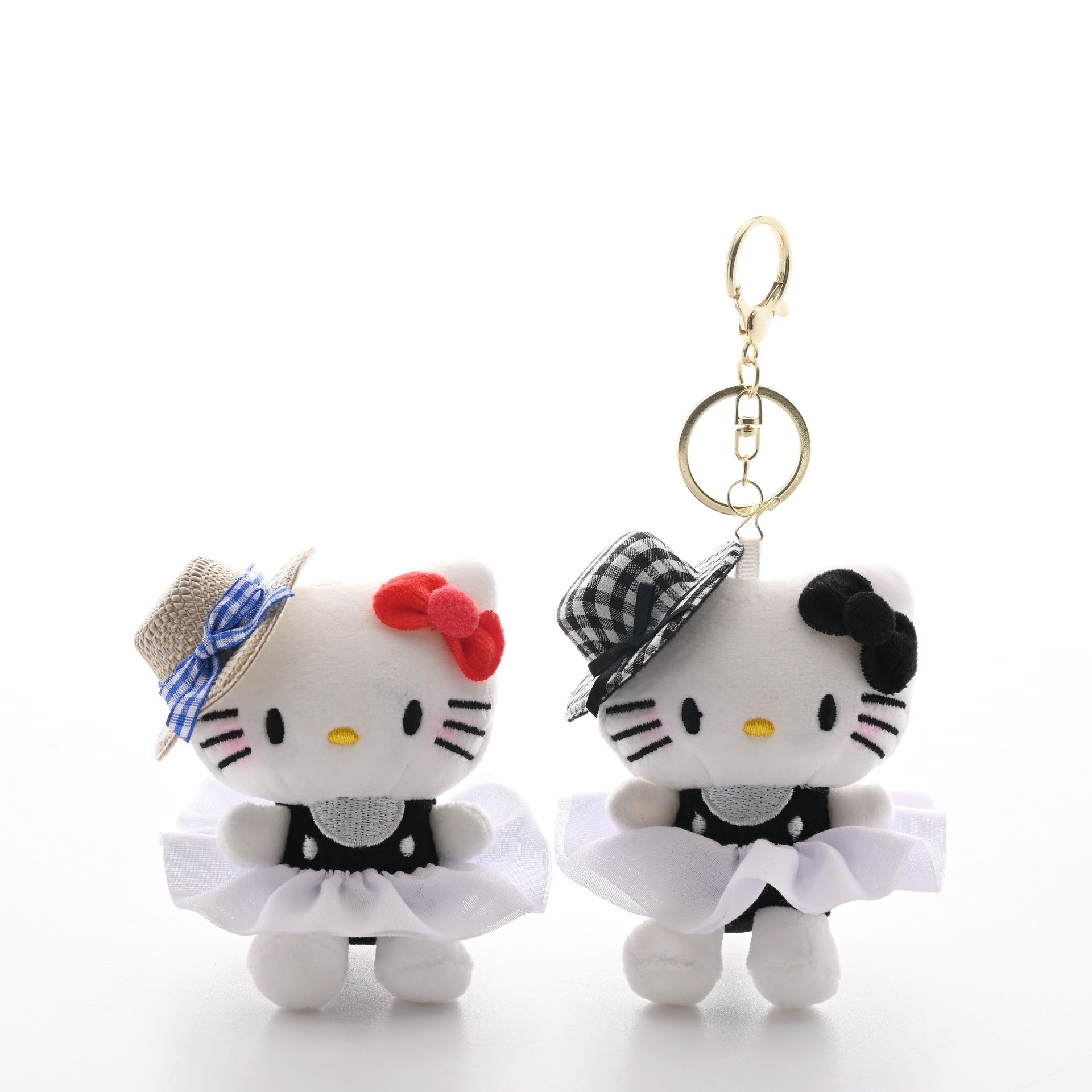 可爱hellokitty猫毛绒公仔挂件书包包挂饰钥匙扣娃娃玩偶礼物