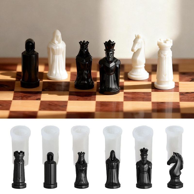 环氧树脂立体国际象棋模具互动益