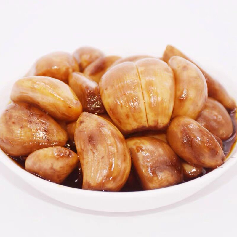 酱油泡蒜蒜头广西农家泡蒜腌制下饭开胃菜咸菜即食酱蒜腊八蒜泡菜