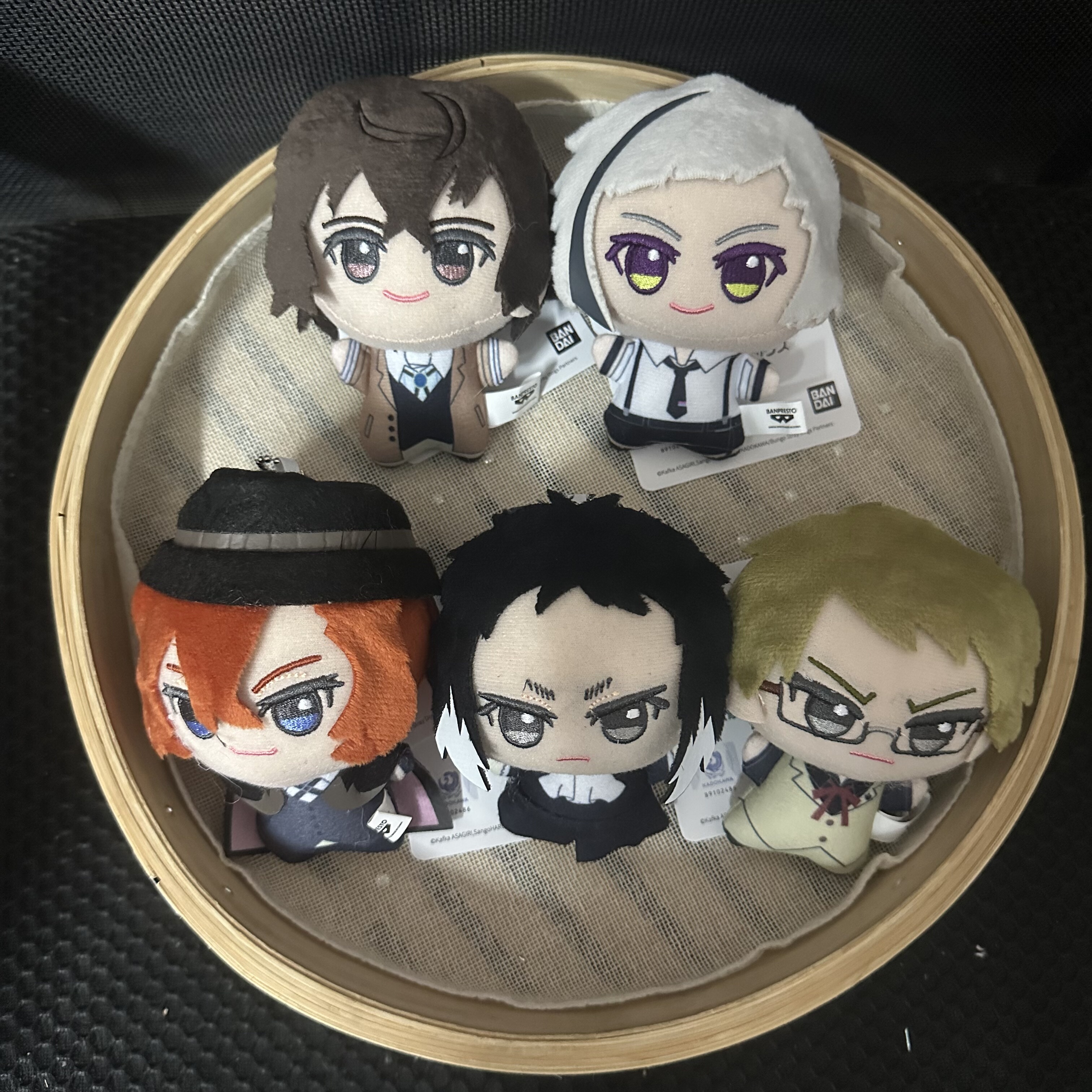 文豪恶犬动漫周边努努挂件玩偶娃娃公仔包包挂饰毛绒玩具小摆件