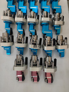 HSK63A100A一ER32直角侧铣头ER25双输出角度头万向加长钻攻机加工