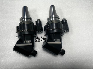 BT50刹车卡钳专用角度头HSK63A微型4锯片45度角度双输岀BT40铣头