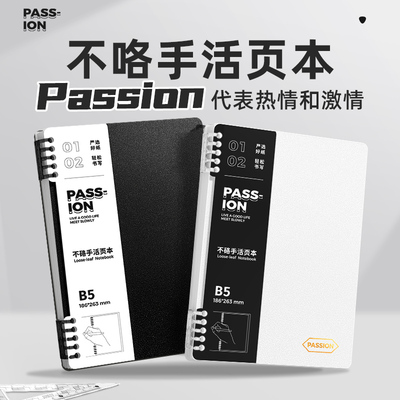 Passion不硌手活页本2025新款笔
