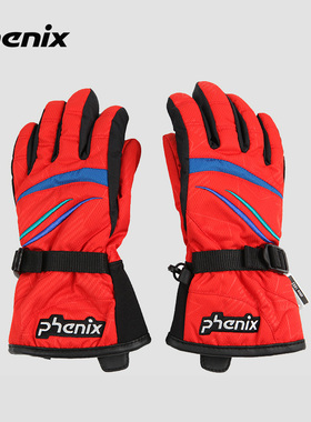 phenix菲尼克斯SKI竞技系列儿童款保暖加厚防风防寒骑行滑雪手套