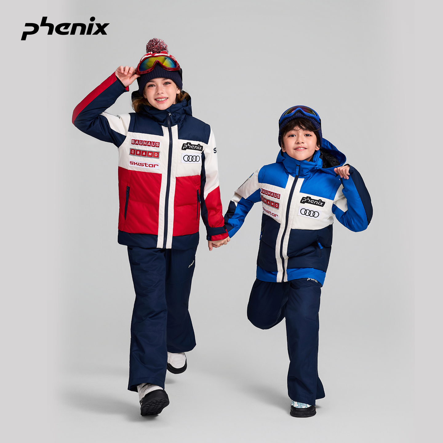 phenix国家队儿童防水滑雪服套装