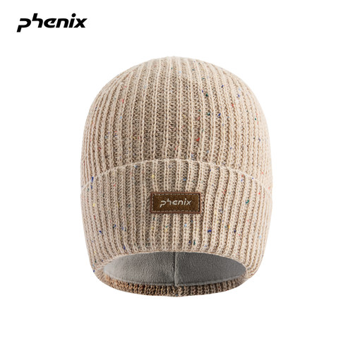 phenix户外彩色加绒保暖针织帽女