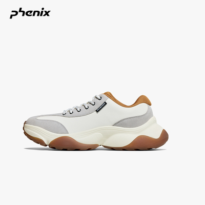 phenix户外真皮厚底老爹鞋男女