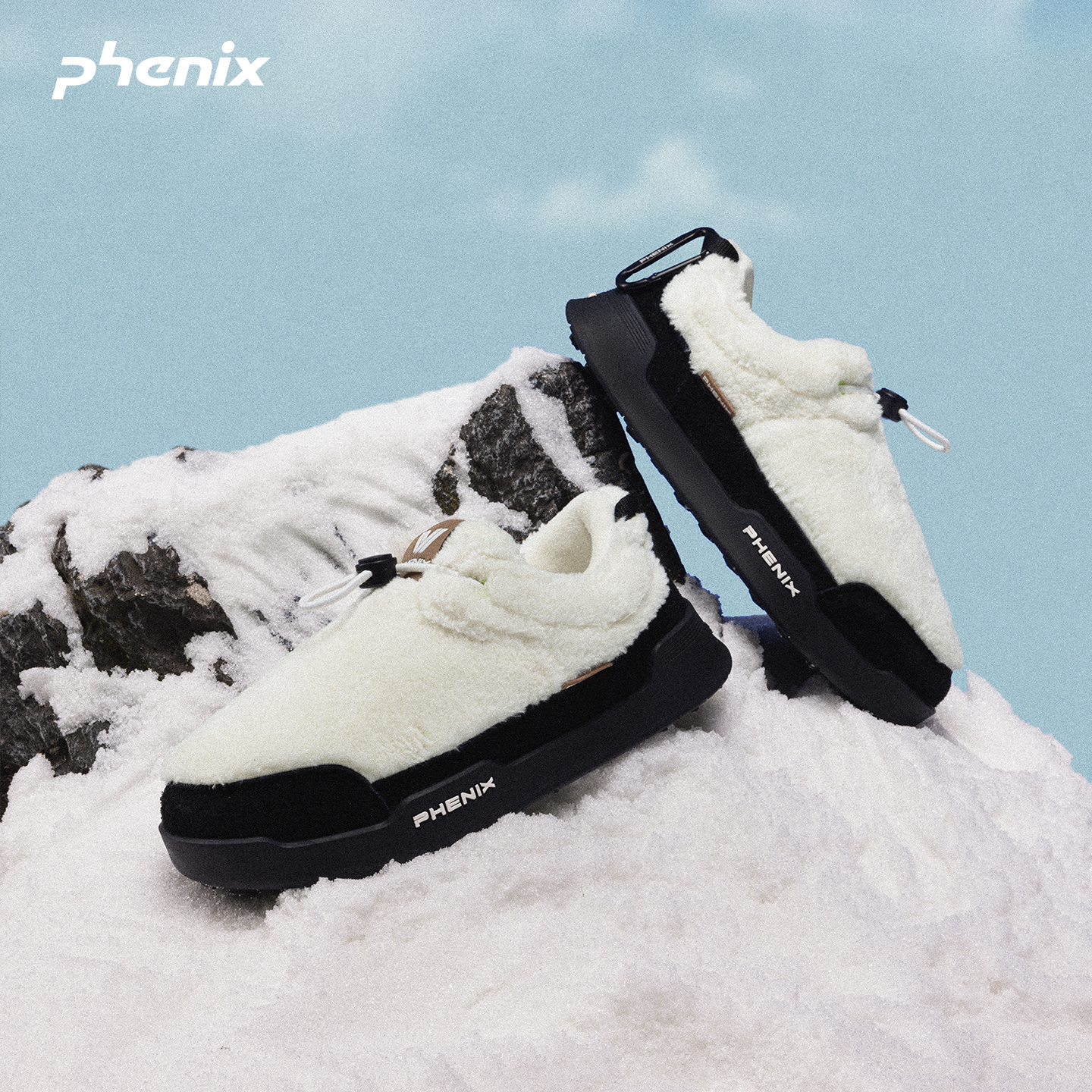 phenix户外加绒低帮抱抱雪地靴