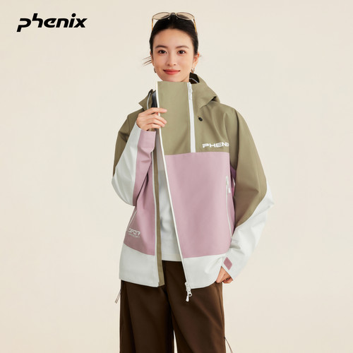 phenix户外3L全压胶运动冲锋衣女