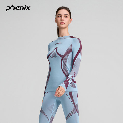 phenix女速干功能内衣套装滑雪