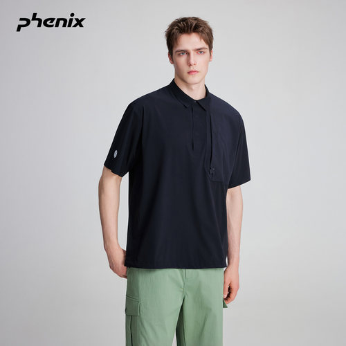 phenix户外防泼水防晒polo短袖