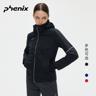phenix菲尼克斯SKI竞技系列女子双板滑雪服修身 加厚保暖休闲上衣