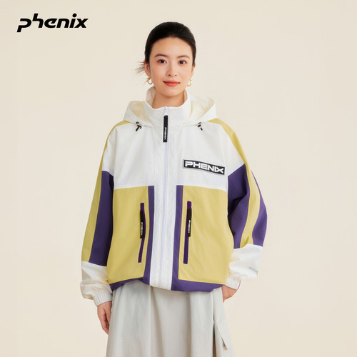 phenix菲尼克斯防水撞色防风外套