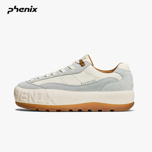 phenix菲尼克斯Urban复古厚底嘭嘭鞋女2026新款户外休闲增高板鞋