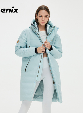 phenix菲尼克斯Urban保暖男女大羽鹅绒中长户外休闲运动羽绒服