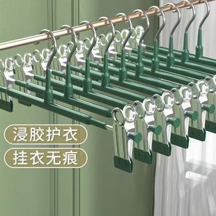 架夹子裤 裤 子专用晾晒收纳神器家用无痕强力防滑不锈钢裙夹挂衣架