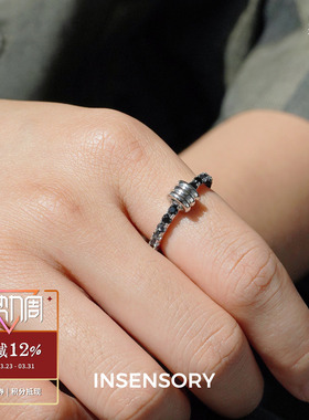 INSENSORY轨息纯银戒指