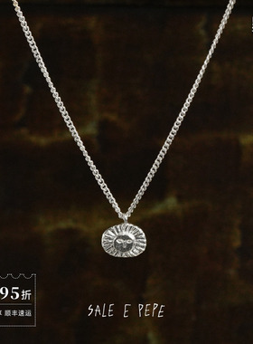 SALEEPEPE纯银小海神吊坠项链