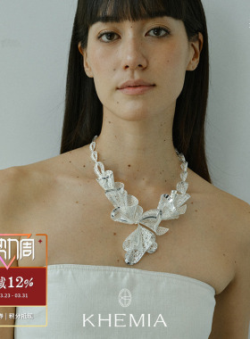 KHEMIA花丝裙摆Silken项链